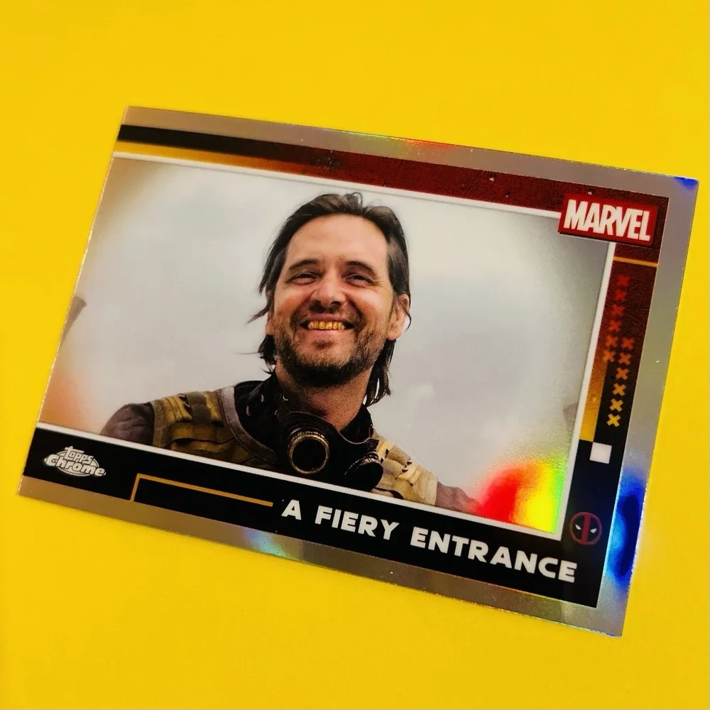 2025 Topps‎ Chrome Deadpool & Wolverine Pyro A Fiery Entrance #67 Refractor